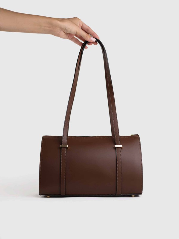 Сумка класична з натуральної шкіри 