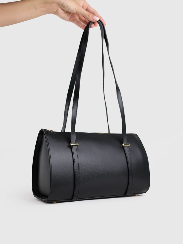 Сумка класична з натуральної шкіри 