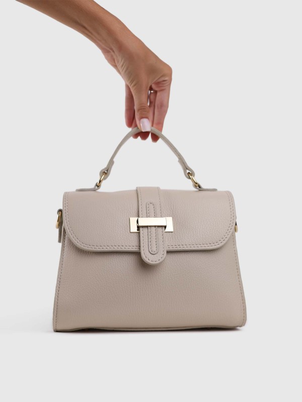 Сумка класична з натуральної шкіри 