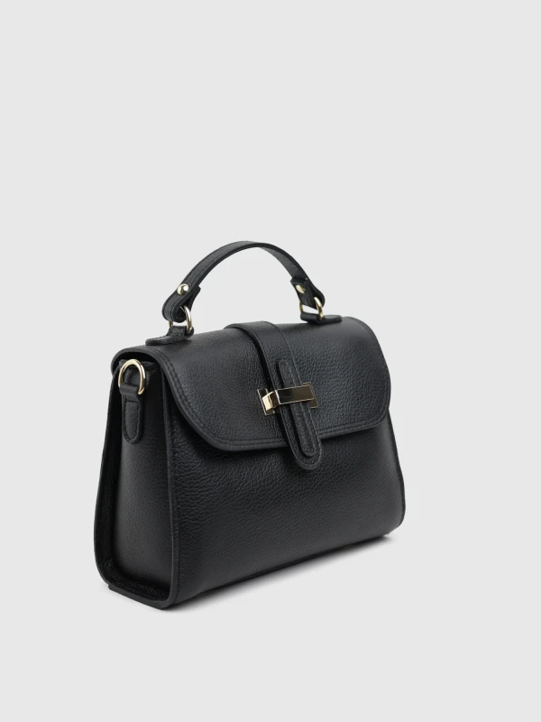 Сумка класична з натуральної шкіри 