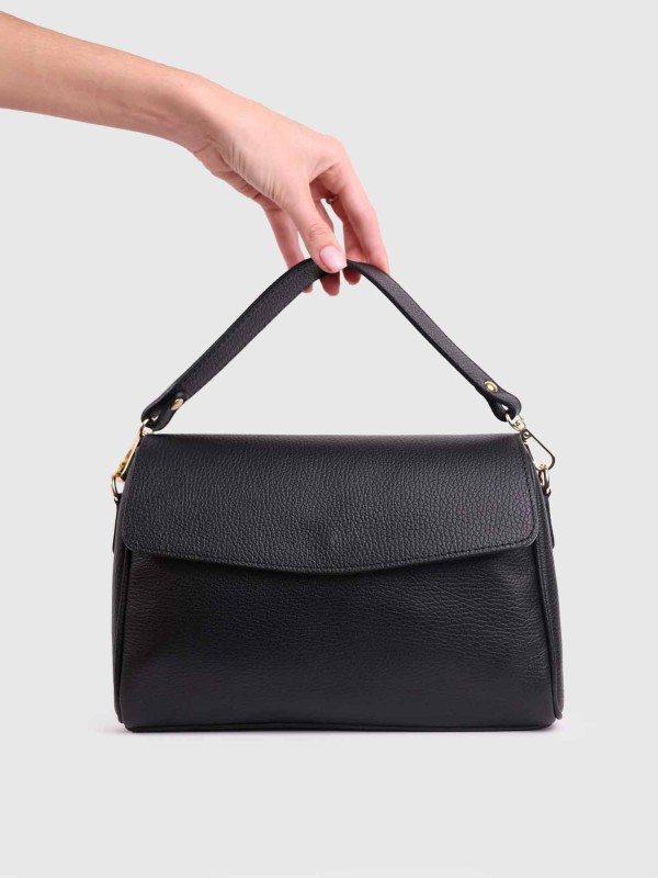 Сумка кросбоді з натуральної шкіри 