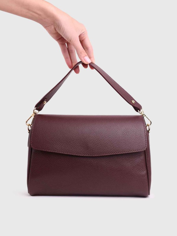 Сумка кросбоді з натуральної шкіри 