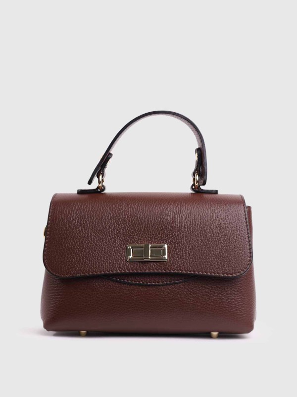 Сумка класична з натуральної шкіри