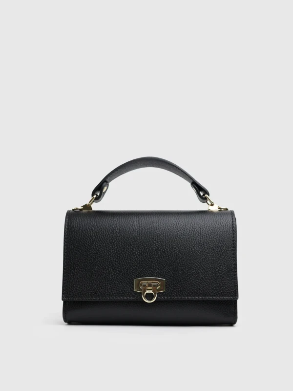 Сумка класична з натуральної шкіри