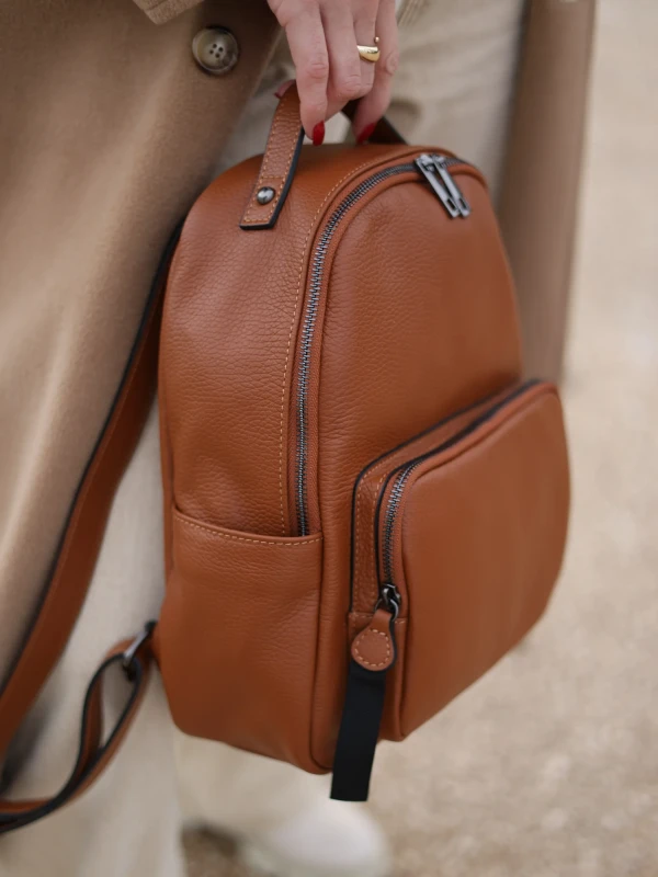 Рюкзак шкіряний