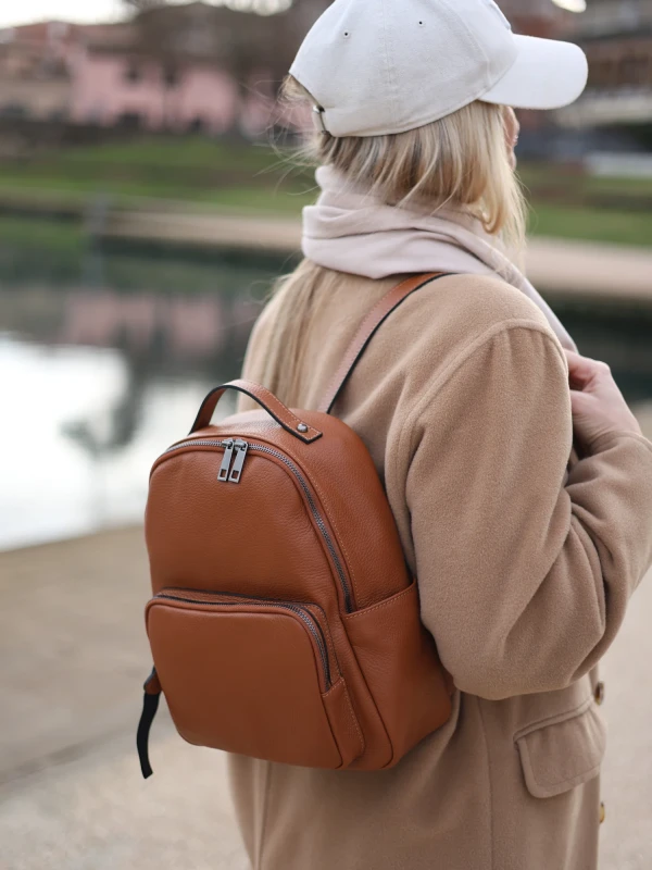 Рюкзак шкіряний