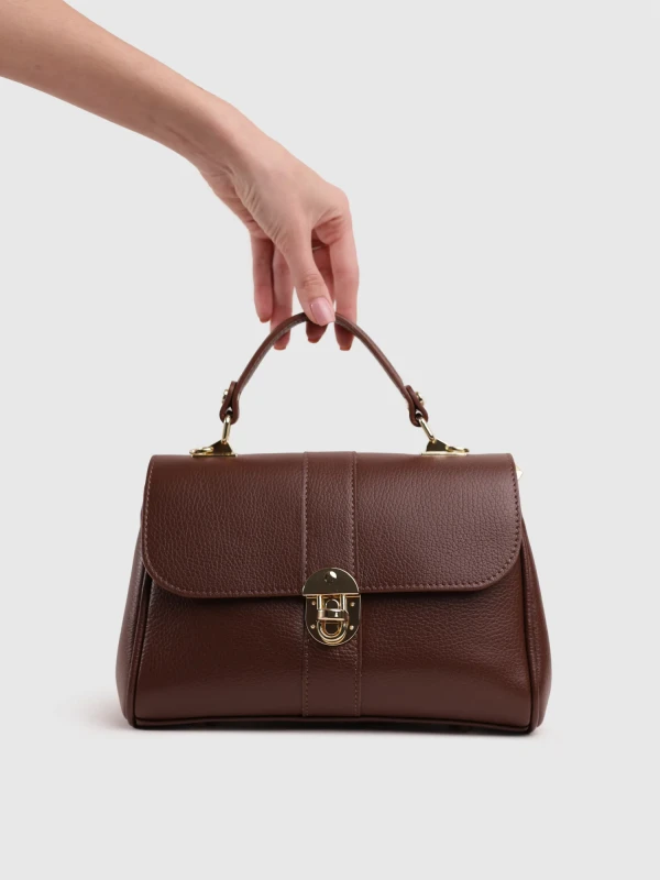 Сумка кросбоді з натуральної шкіри 