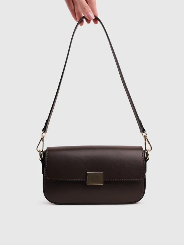 Сумка кросбоді з натуральної шкіри 