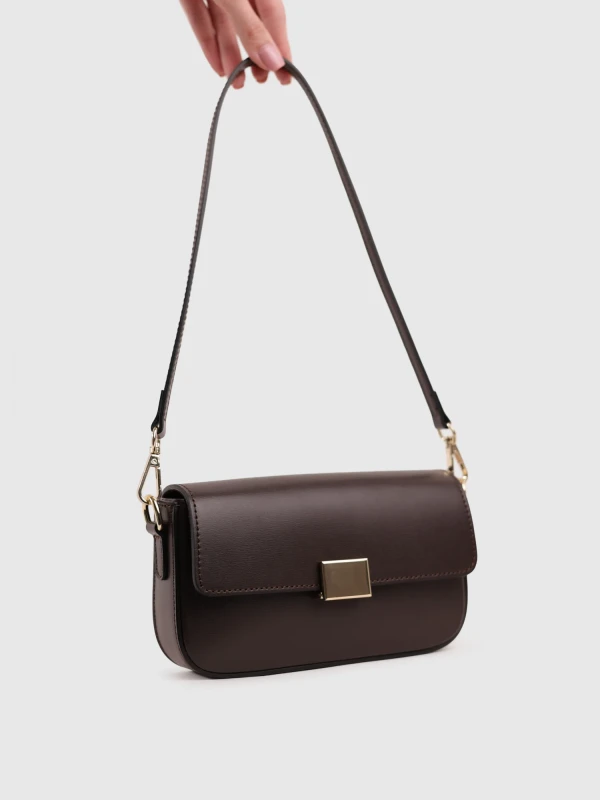 Сумка кросбоді з натуральної шкіри 