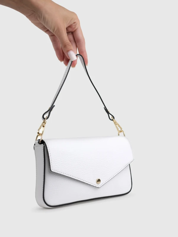 Сумка кросбоді з натуральної шкіри 