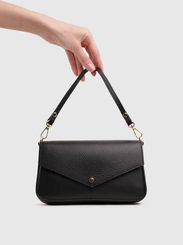 Сумка кросбоді з натуральної шкіри 