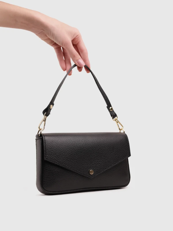 Сумка кросбоді з натуральної шкіри 