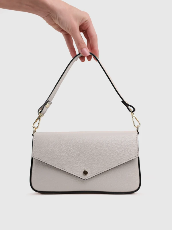 Сумка кросбоді з натуральної шкіри 