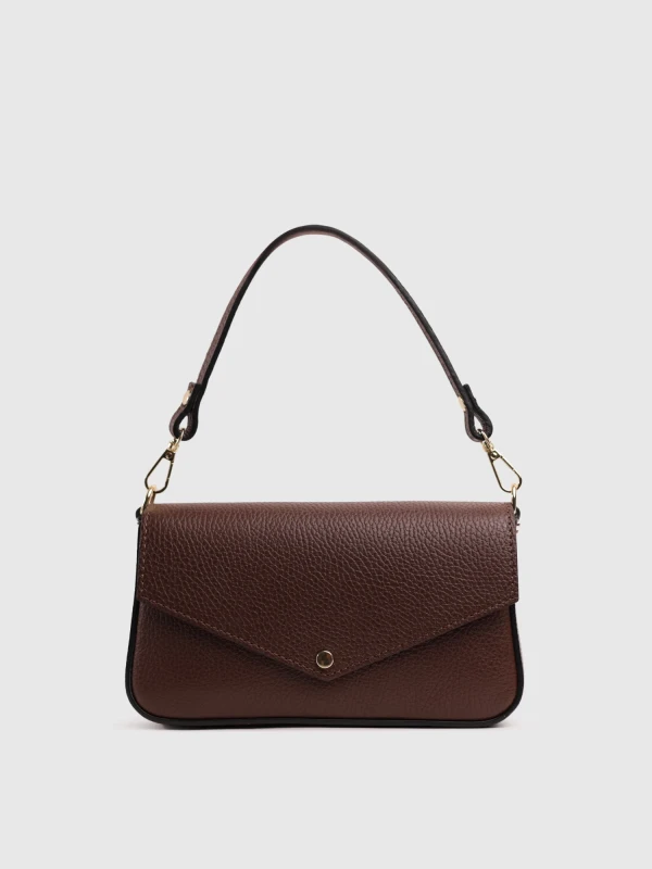 Сумка кросбоді з натуральної шкіри 