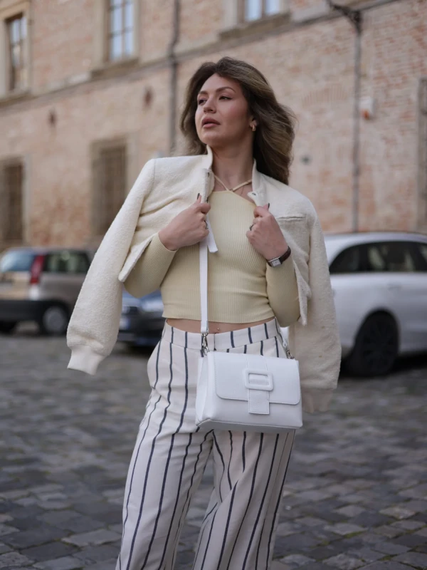 Сумка класична з натуральної шкіри 