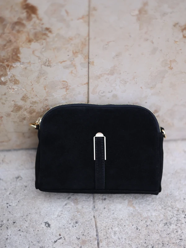 Сумка класична з натуральної замші