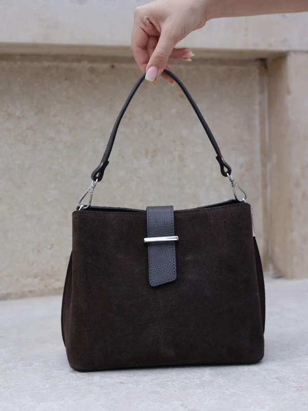 Сумка кросбоді з натуральної шкіри 