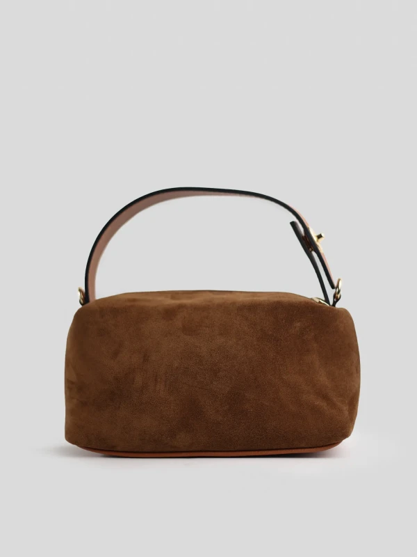 Сумка з натуральної замші