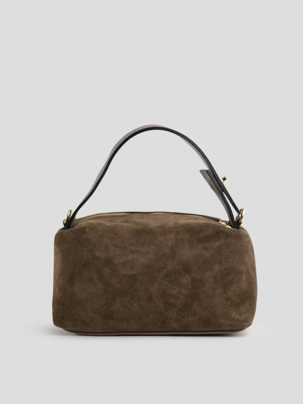 Сумка з натуральної замші