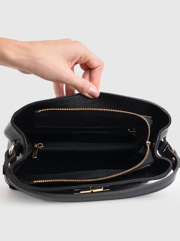 Сумка з натуральної замші