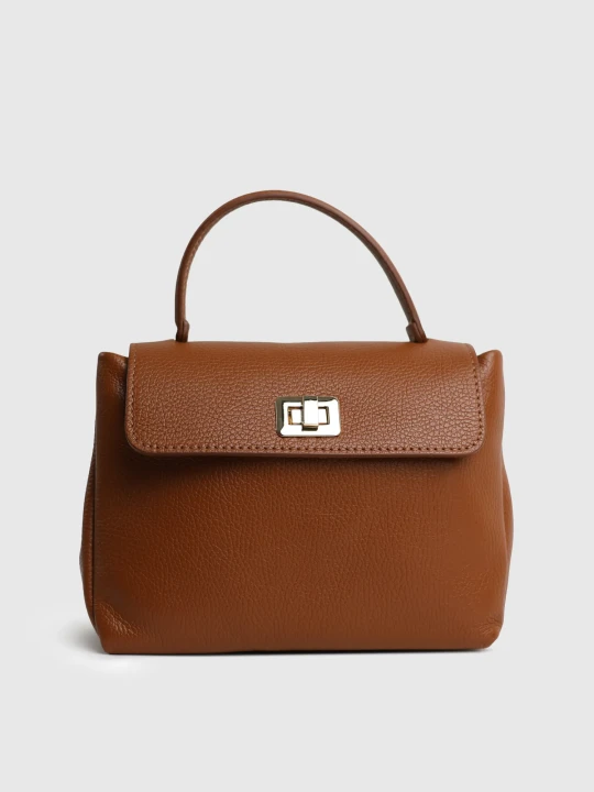 Сумка класична з натуральної шкіри