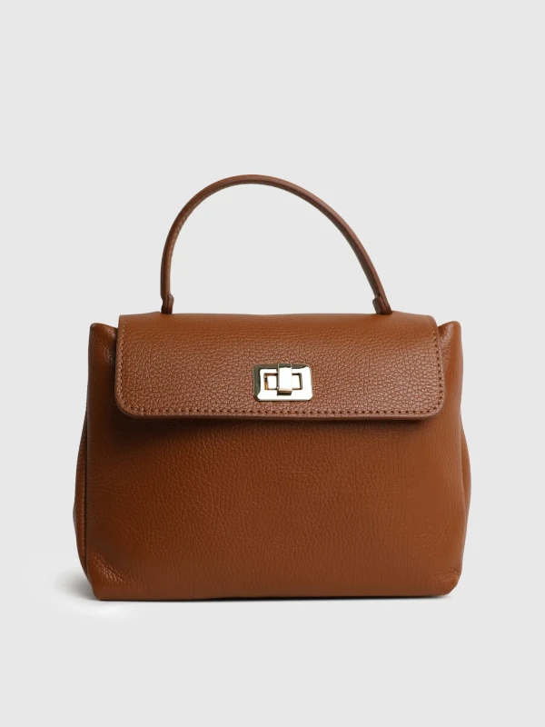 Сумка класична з натуральної шкіри