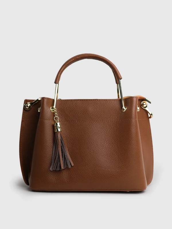 Сумка класична з натуральної шкіри 