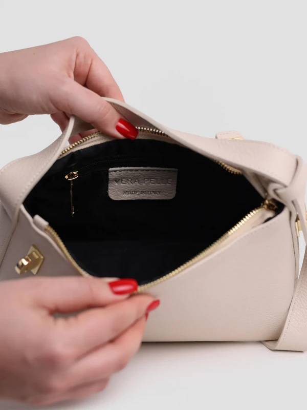 Сумка класична з натуральної шкіри 