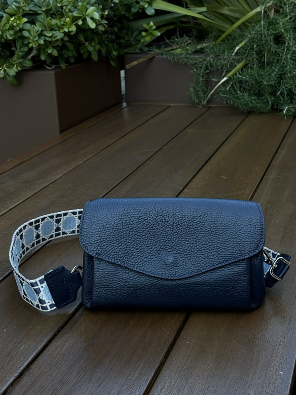 Сумка кросбоді з натуральної шкіри 